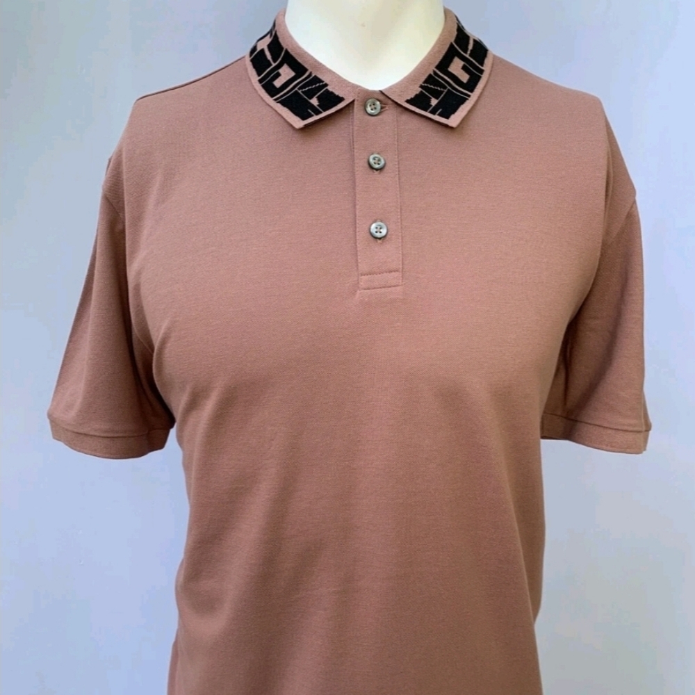 HUGO Men's Polo Shirt with Logo Collar